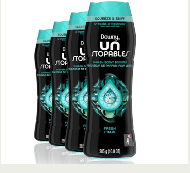 Downy Unstopables In Wash Fresh Scent Booster 10oz Pack of 4