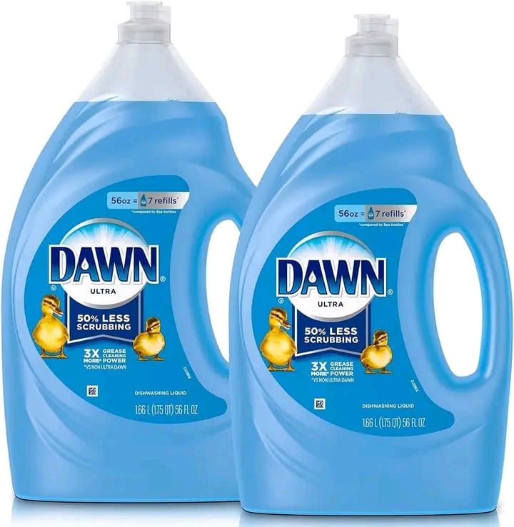 Dawn Ultra Dishwashing Liquid, Original Scent (1 Pack (2 Ct of 28 Oz, 56 Oz Total))