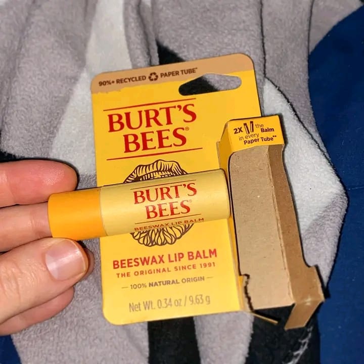 Burt’s Bees Honey Moisturizing Lip Balm 0.15 oz (Pack of 12)